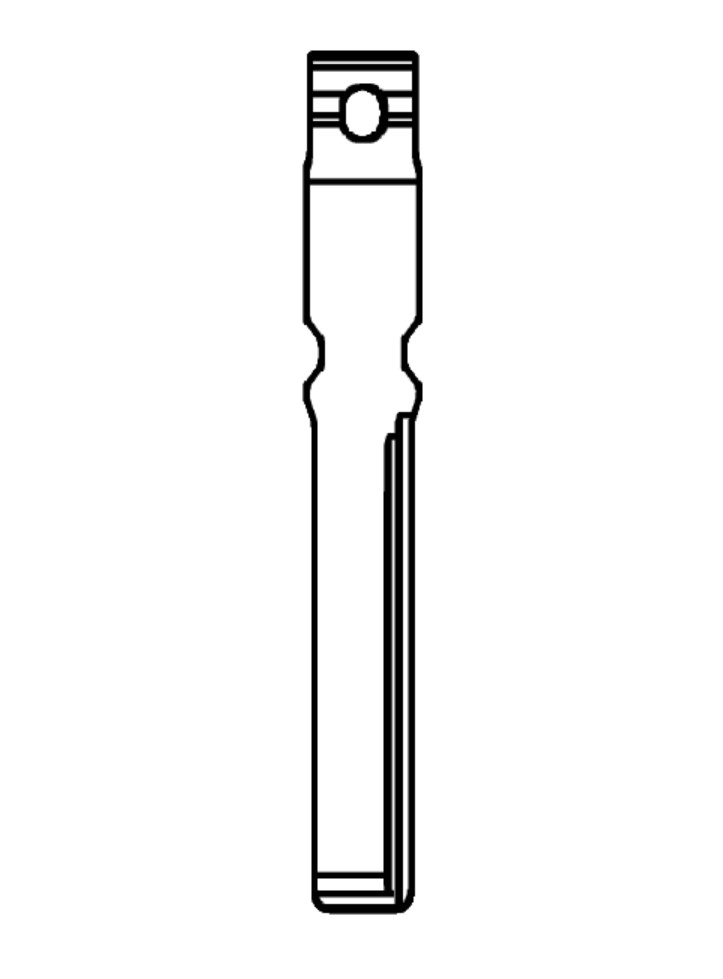 HU116T – Silca HU116T remote blade