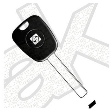 HU92RTE – Silca HU92RTE Transponder key – No transponder