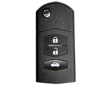 KDB14-3 Mazda style 3 button remote