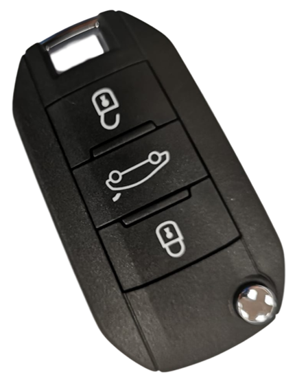 R-PEU19 – 508 3 button flick key