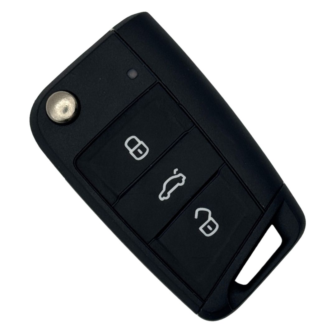 R-VW23 – VW 3 button remote (flip) ID88 (AES)