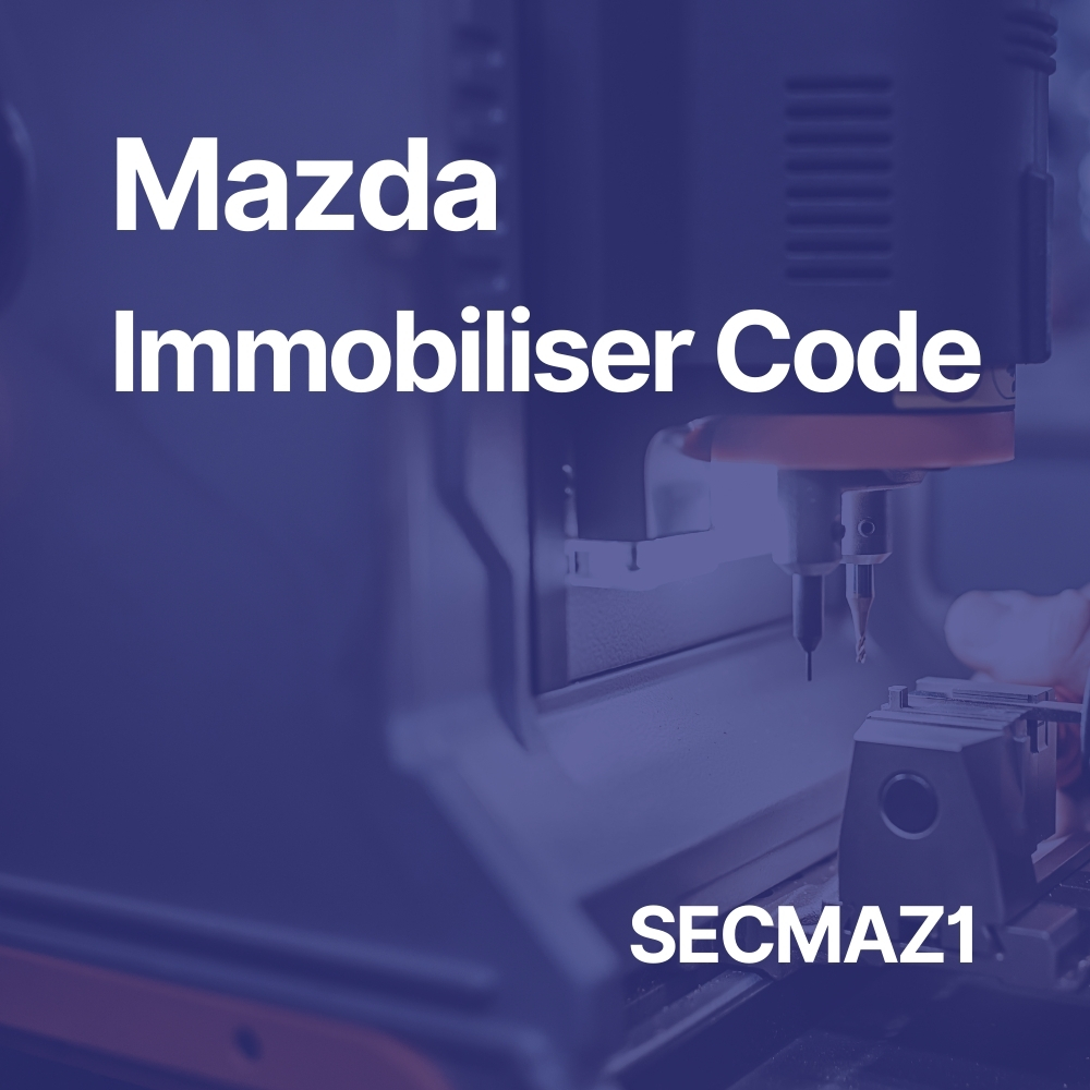 SECMAZ1 – Mazda Immo Code Only