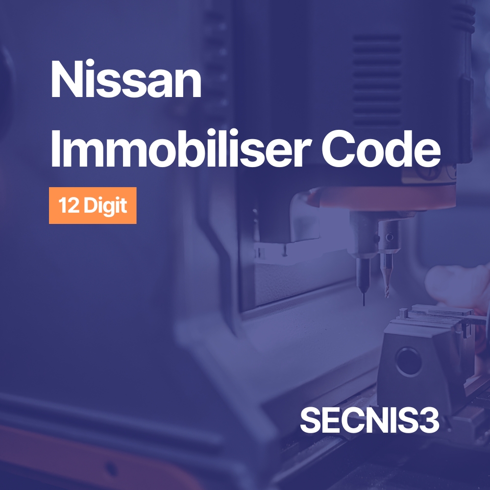 SECNIS3 – Nissan Immo Code (12 digit)