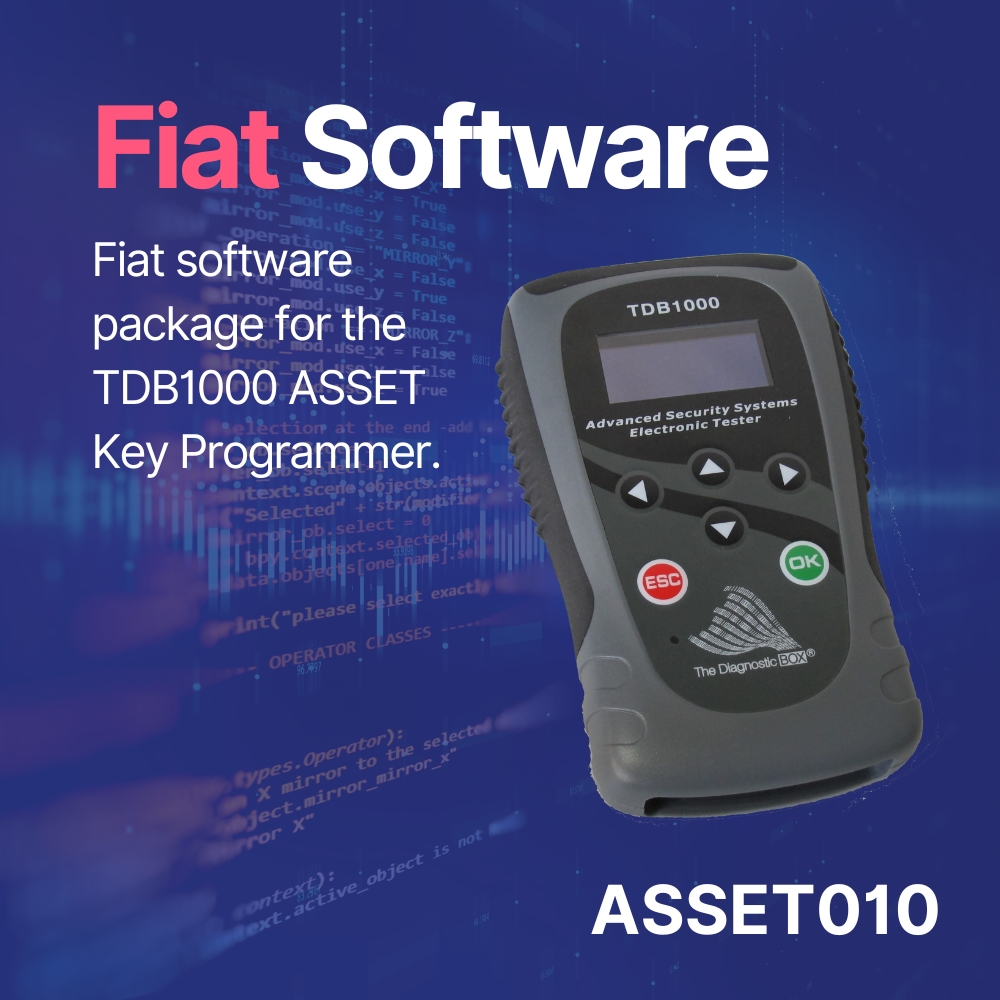 ASSET010 – Fiat Software for TDB1000