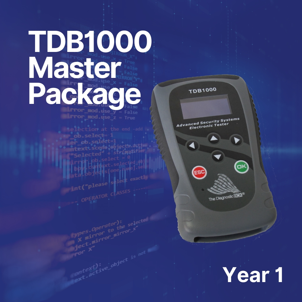 TDB1000Master-1 ASSET Key Programming Subscription Package Year 1