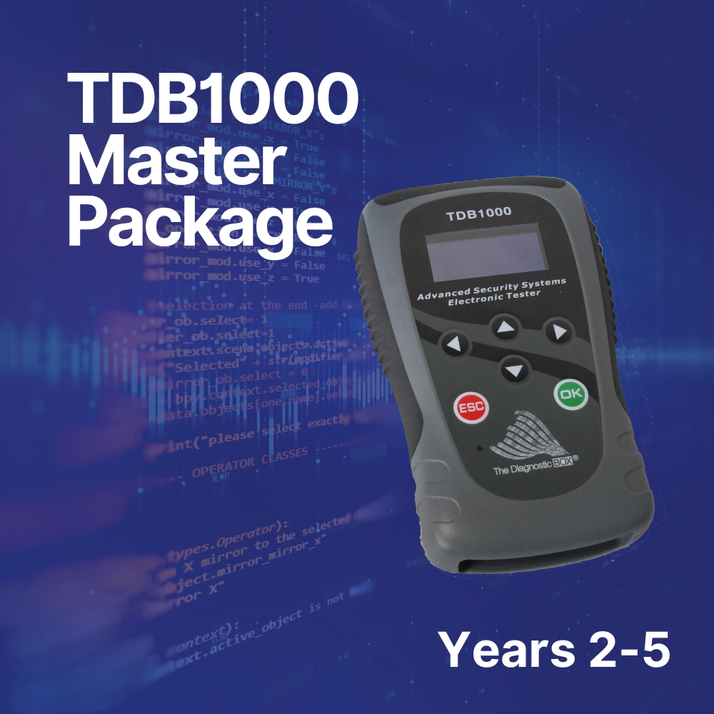 TDB1000Master-2 ASSET Key Programming Subscription Years 2-5