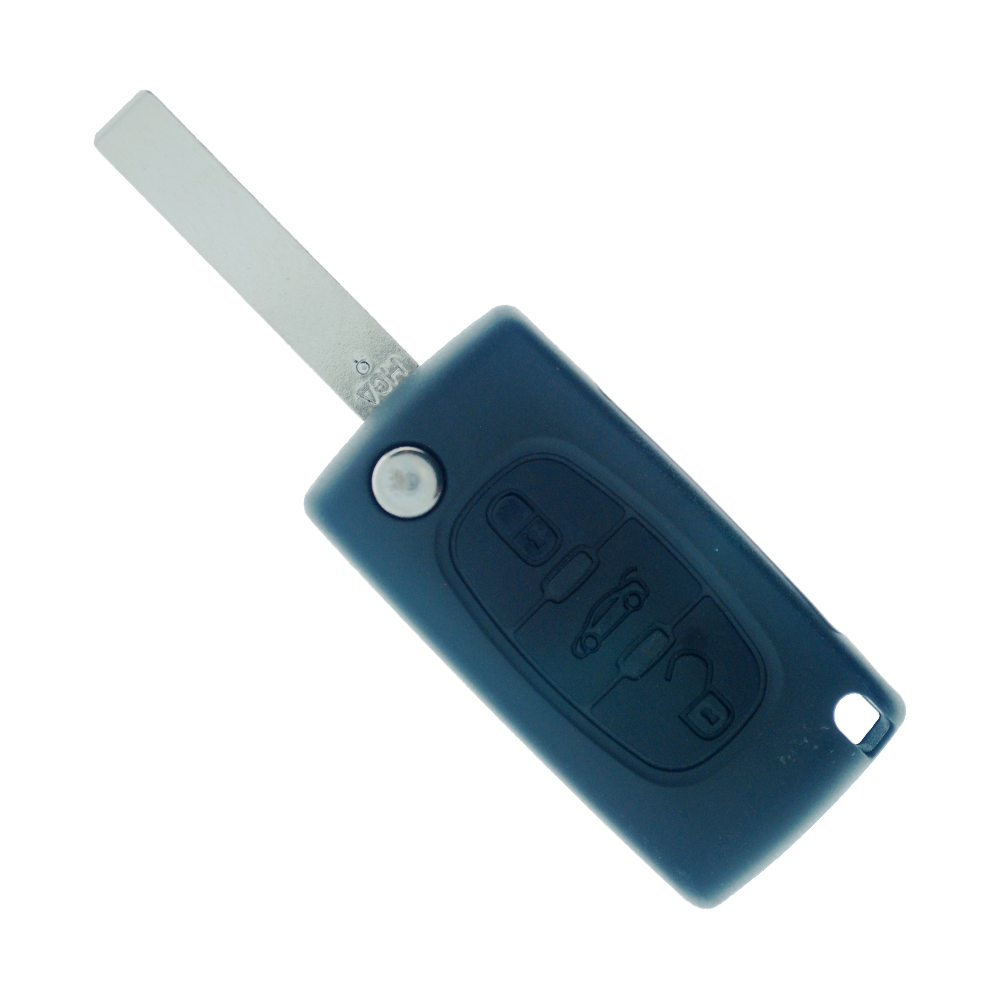 R-PEU1 – 407 flick key with 3 button remote