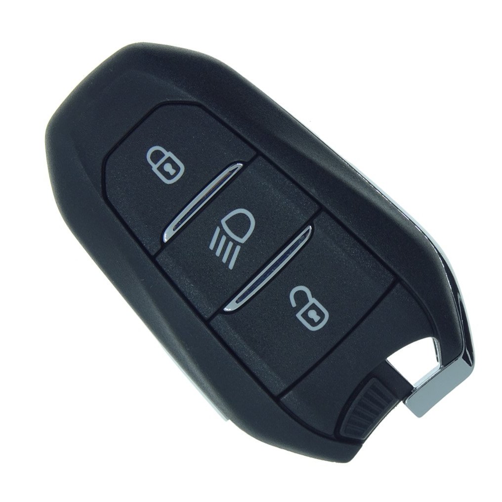 R-PEU66 – Peugeot 3008 3 button proximity remote key