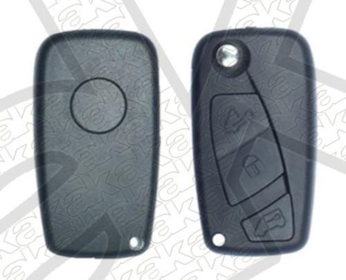 RS-FIA-007 – Fiat / Iveco 3 button flip shell with SIP22 blade