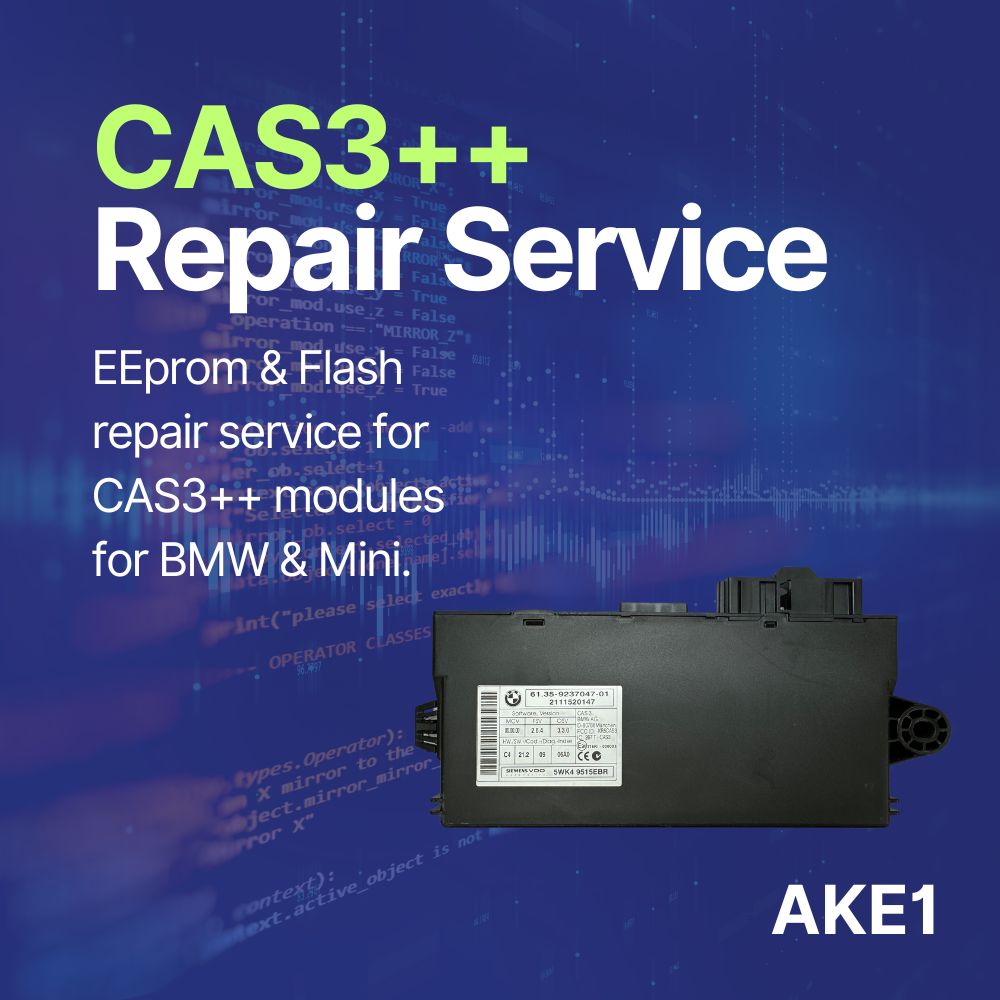 AKE1 – BMW / Mini CAS3 Istap++ Repair Service