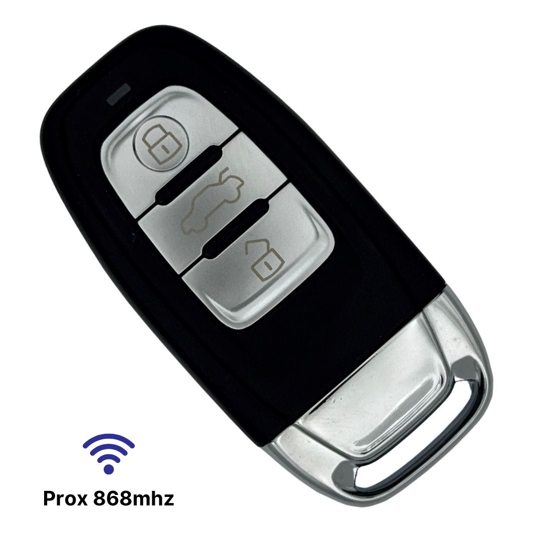 R-AUD10AM – Aftermarket Audi A6 A7 A8 3 button remote key (BCM2 Keyless) 868mhz