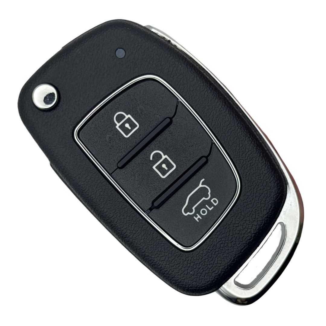RS-HYU3 – Aftermarket Hyundai 3 button shell with HYN14 blade (new shape)